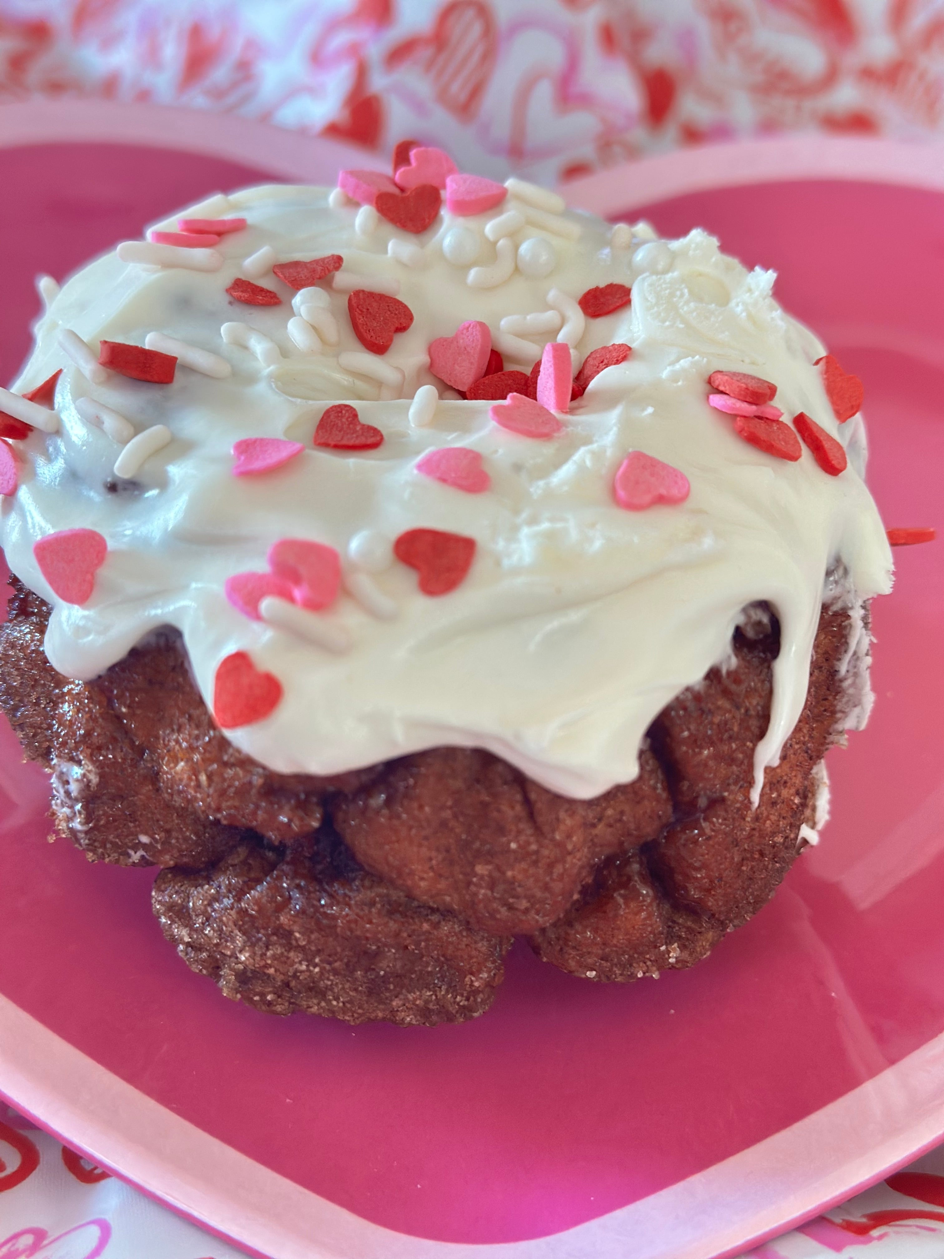 Red Velvet Monkey Bread - personal size
